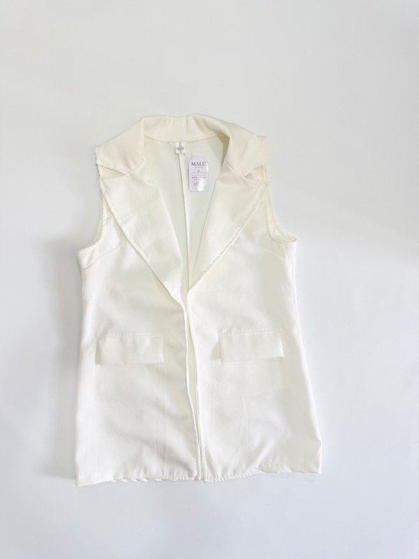 Producto - Chaleco sastrero OFFSET WHITE