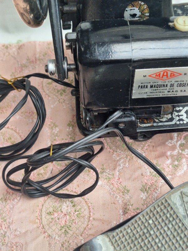 Producto - Maquina de Coser CABIRO con motor y pedal - 3
