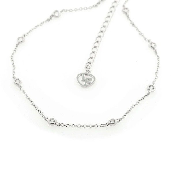 Producto - Colgante Especially For You en plata con topacios blancos