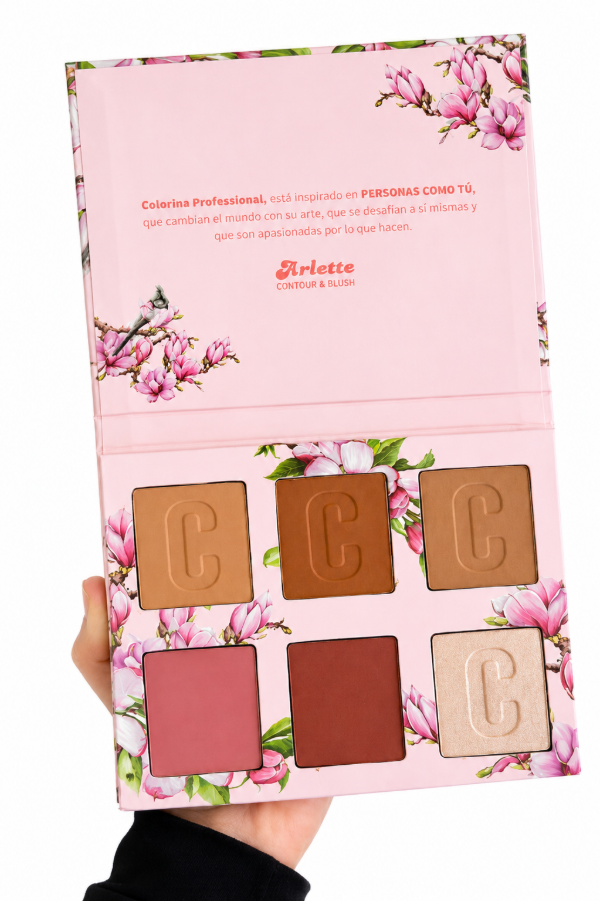 Producto - PALETA DE CONTORNO RUBOR E ILUMINADOR COLORINA - 0