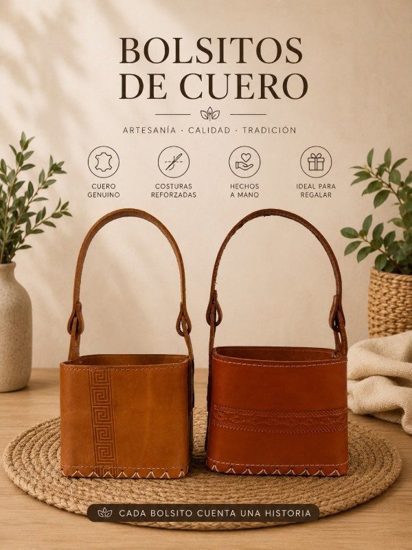 Producto - Canasto matero de cuero