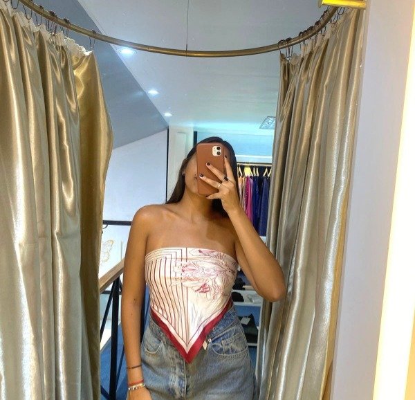 Producto - PAÑUELO ESTAMPADO ROJO