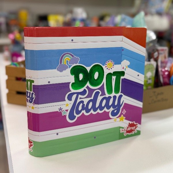 Producto - Carpeta 3 anillos relieve Inkdrop Do It Today 5305