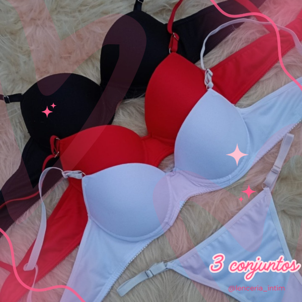 Producto - 3 conjuntos algodon