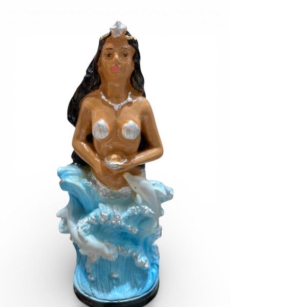 Producto - IMAGEN DE YEMANJA 20 CM DE YESO - 01040