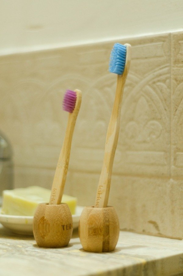 Producto - Base para cepillo de dientes - Bambú