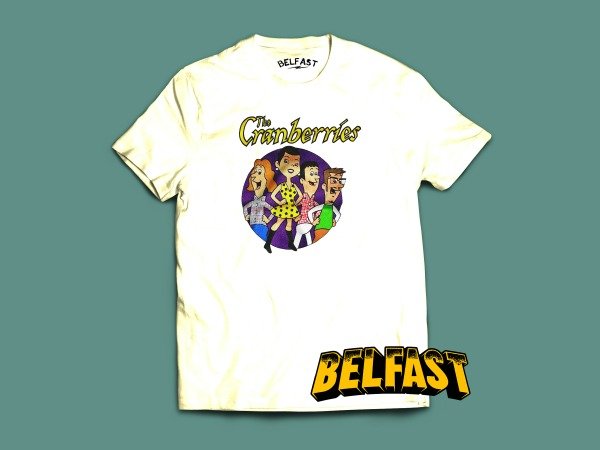 remera cramberries cartoon