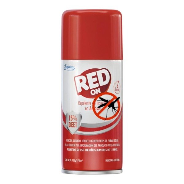 Producto - REPELENTE RED ON by SAPHIRUS AEROSOL 170 ml