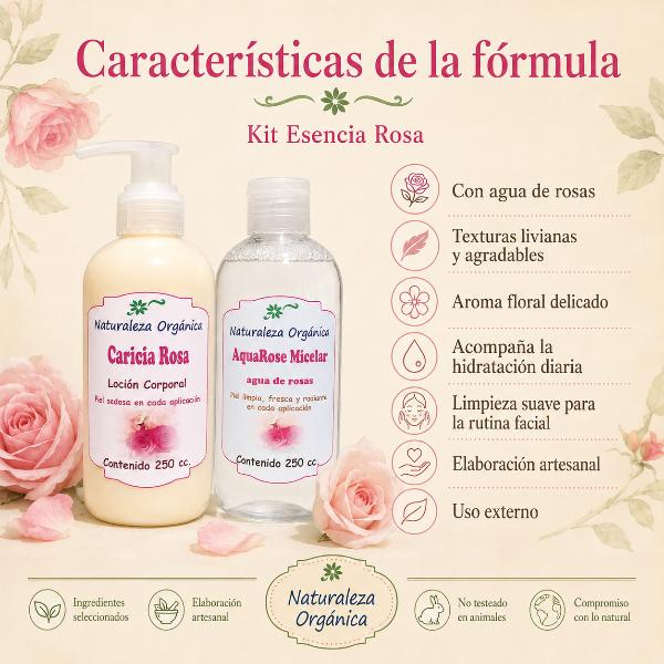 Producto - Kit Esencia Rosa, la Magia de las Rosas en tu Piel - 5