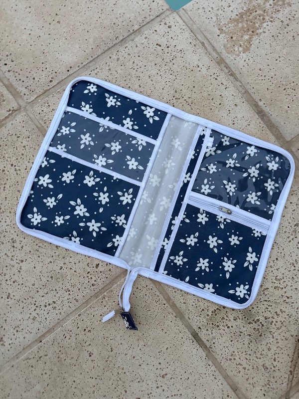 Producto - ORGANIZADOR A4 PREMIUM - MINI FLOR BLANCA