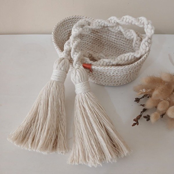 Producto - Sujeta Cortina de Macramé