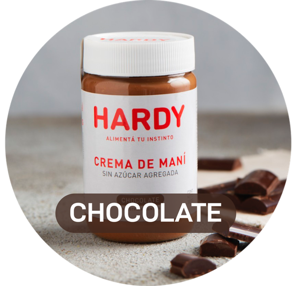 Producto - Crema de maní Chocolate 380 gramos Hardy