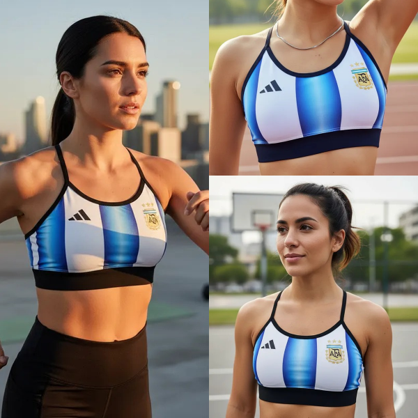 Producto - Top Deportivo Adidas Mujer Lycra Excelente Calidad - Colección Argentina