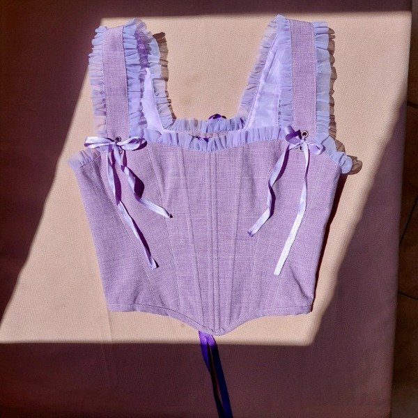 Producto - Corset Lavanda Sueño