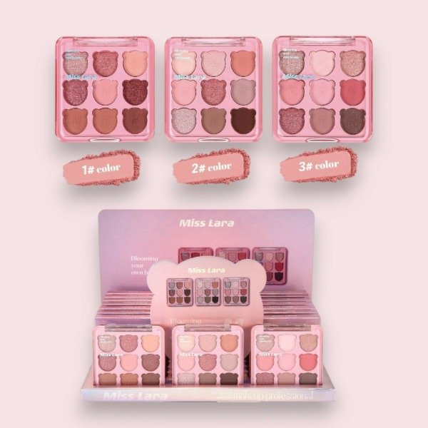 Producto - MISS LARA EYESHADOW PALETTE ALL YOU NEED IS LOVE MS-591