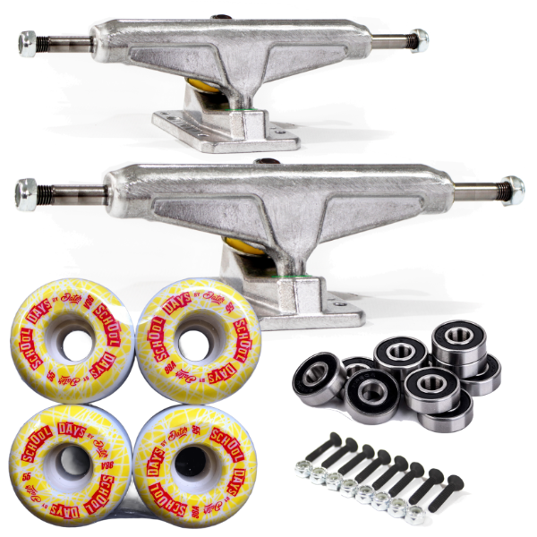 Producto - Combo Trucks Dater Ruedas 55mm o 56mm Rulemanes Abec 9 - ENVÍO GRATIS