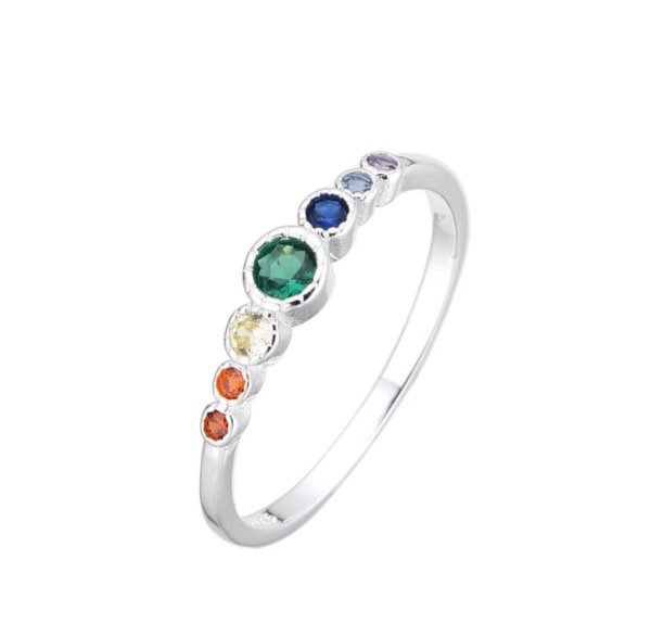Producto - Anillo Plata 925 - multicolor