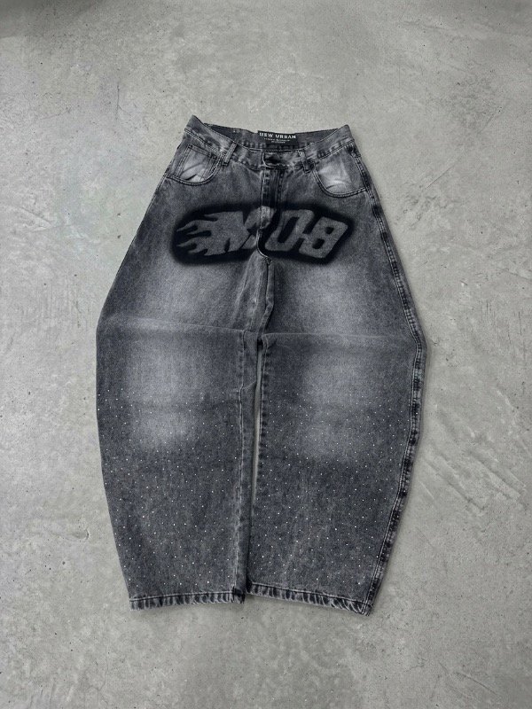 Producto - Jeans BAGGY MOB STRASS