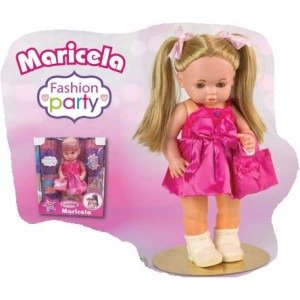 Producto - MUÑECA MARICELA FASHION PARTY 6 FRASES Cód210