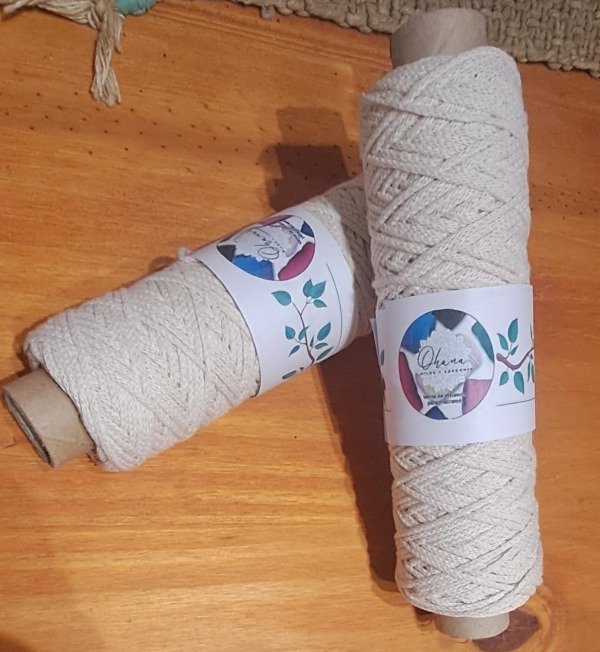 Producto - CORDON SIN RELLENO 2MM COLOR NATURAL