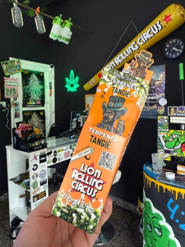 Producto - LRC BLUNT x2 HEMP WRAPS TERPENOS TANGIE - PAPELILLOS PREMIUM
