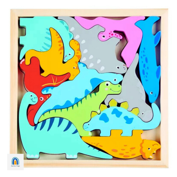 Producto - Rompecabeza Puzzle DINOSAURIOS