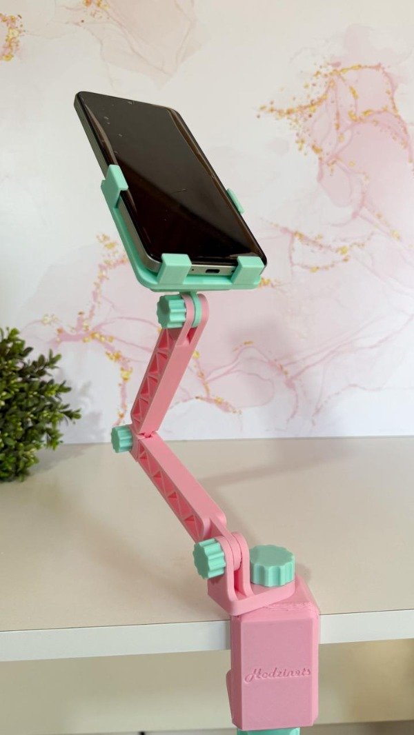 Producto - Tripode para celular rosa y aqua