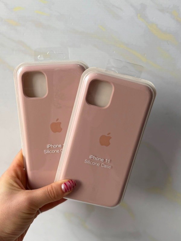 Producto - Silicone case iphone 11 rosa viejo