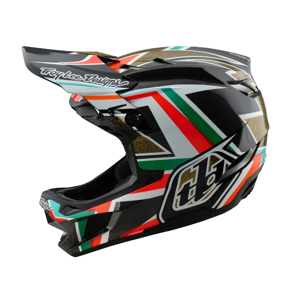 Producto - CASCO DE CARBONO MARCO D4 NEGRO / DORADO  E700