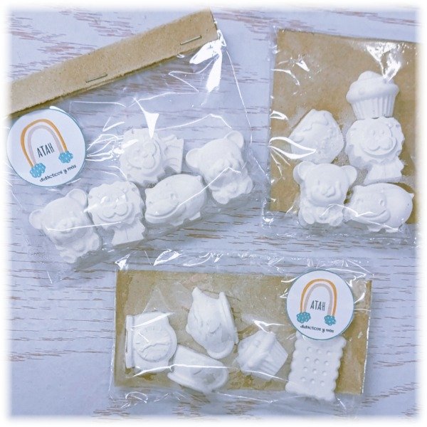 Producto - COMBO X 5 FIGURAS DE YESO