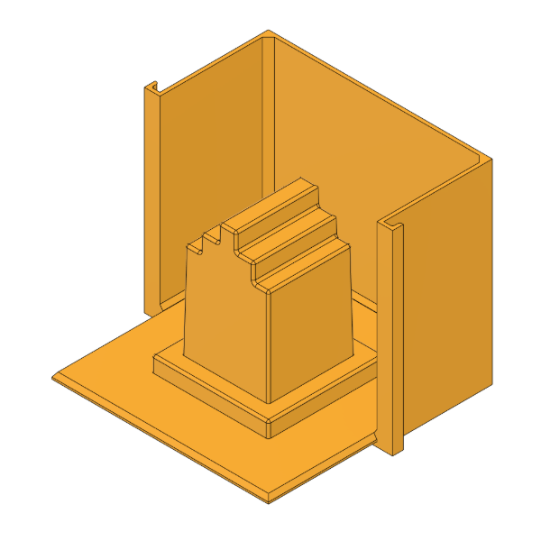 Producto - Matriz para molde de yeso - Casita 8