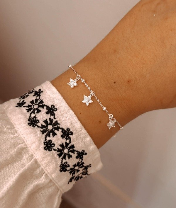 Producto - Pulsera Flores Shine
