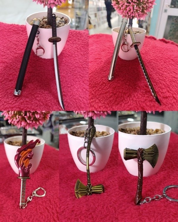 Producto - Llavero Armas de Metal - Ingrese para Elegir