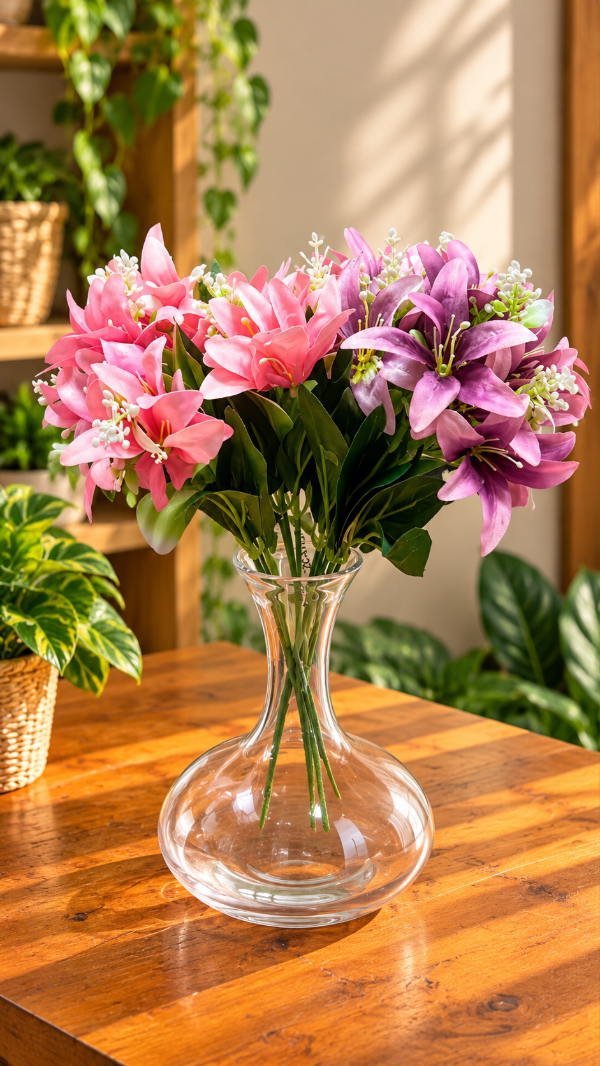 Producto - Ramo artificial orquideas