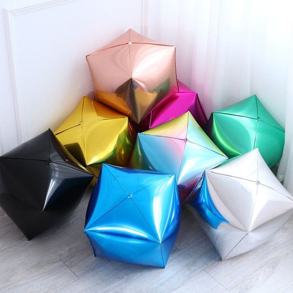 Producto - Globos Cubos x 20 [jugar en pista]