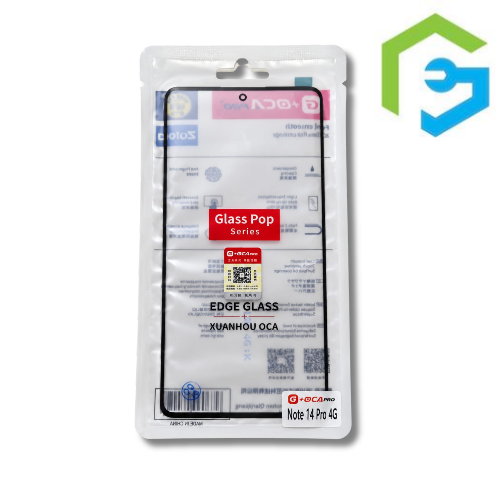 Producto - Vidrio glass laminado con oca Xiaomi Note 14 Pro 4g