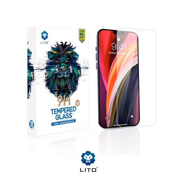 Producto - Vidrio Templado Tradicional Clear iPhone 12 Pro