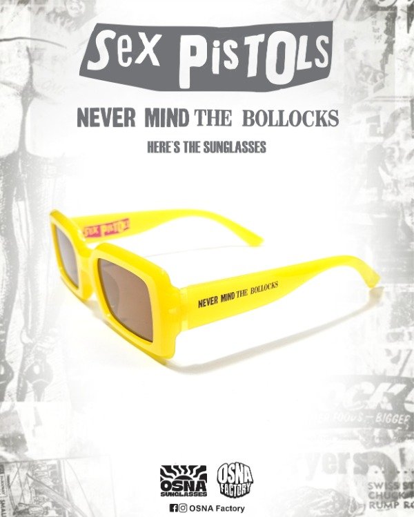 Producto - SEX PISTOLS Never mind the bollocks Sunglasses yellow