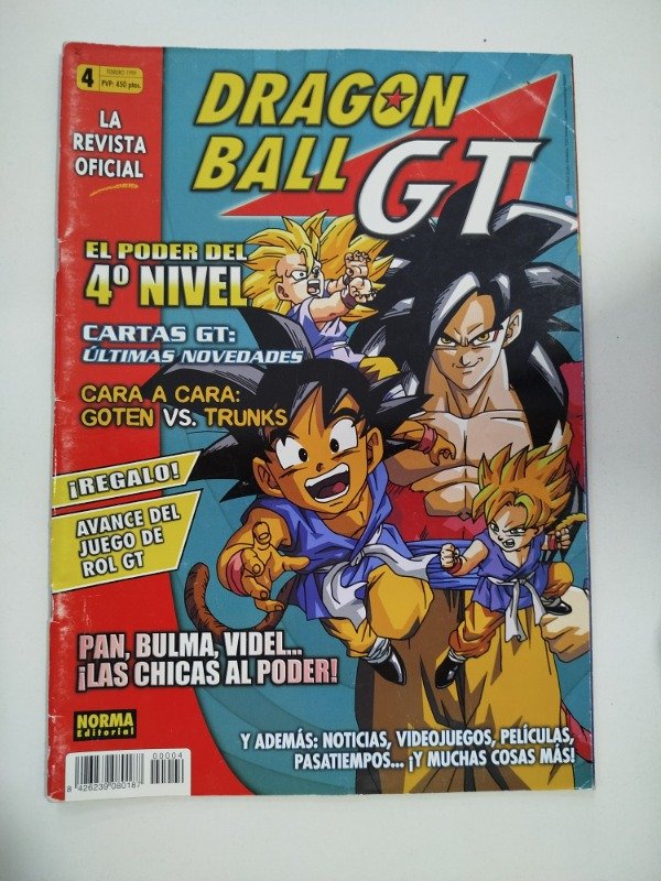 Producto - REVISTA DRAGON BALL GT VOL 4 NORMA