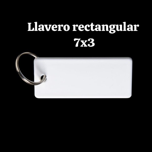 Producto - LLAVERO RECTANGULAR "7X3"