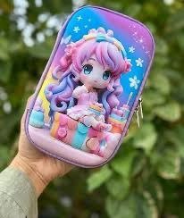 Producto - CARTUCHERA 2 PISOS NENA 20x13