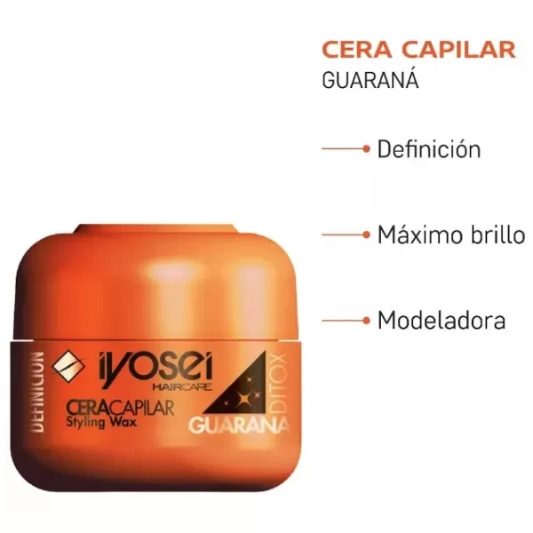 Producto - Iyosei Cera Capilar Definicion Guarana Ditox 50 g
