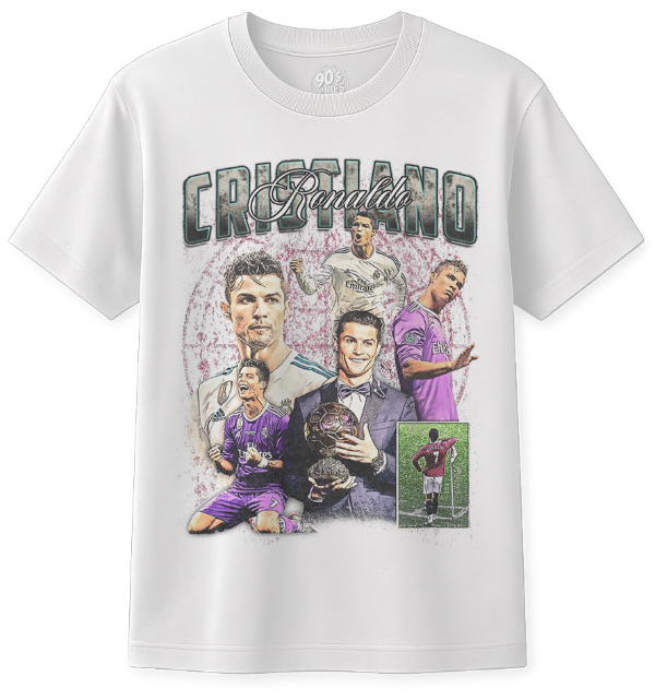 Producto - Remera Cristiano Ronaldo Real Madrid Diseño