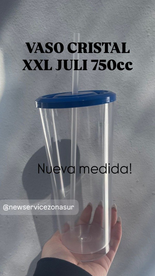 Producto - Vaso cristal mega xxl juli -750 cc