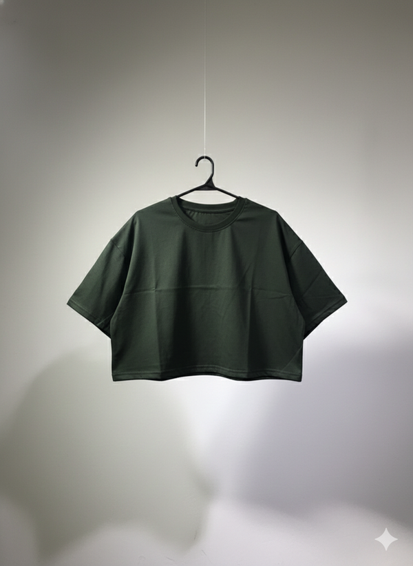 Producto - Crop top mujer TALLE ÚNICO - algodón peinado 24-1