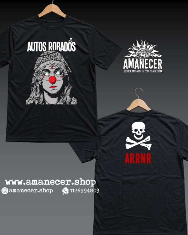 Producto - Remera Autos Robados Payaso - 0