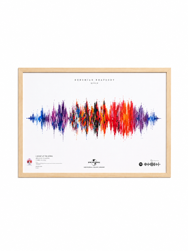 Producto - Waveforms - BOHEMIAN RHAPSODY - Queen