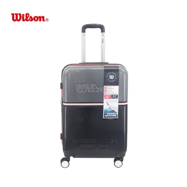 Producto - Valija 24" abs Wilson gris y negra 65-1747N-3