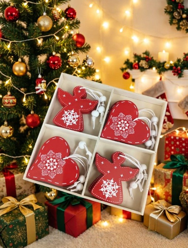 Producto - Colgantes Arbolito x 12 de 5 cm x 5 cm (165)