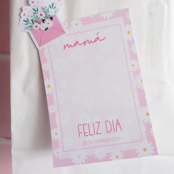 Producto - Tarjeta dedicatoria Mod 02